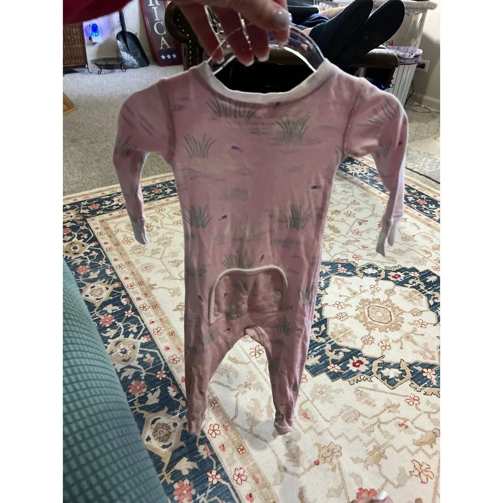 TBBC The Beaufort‎ Bonnet Company girls Noelle's Nighty night pink 6-12 months